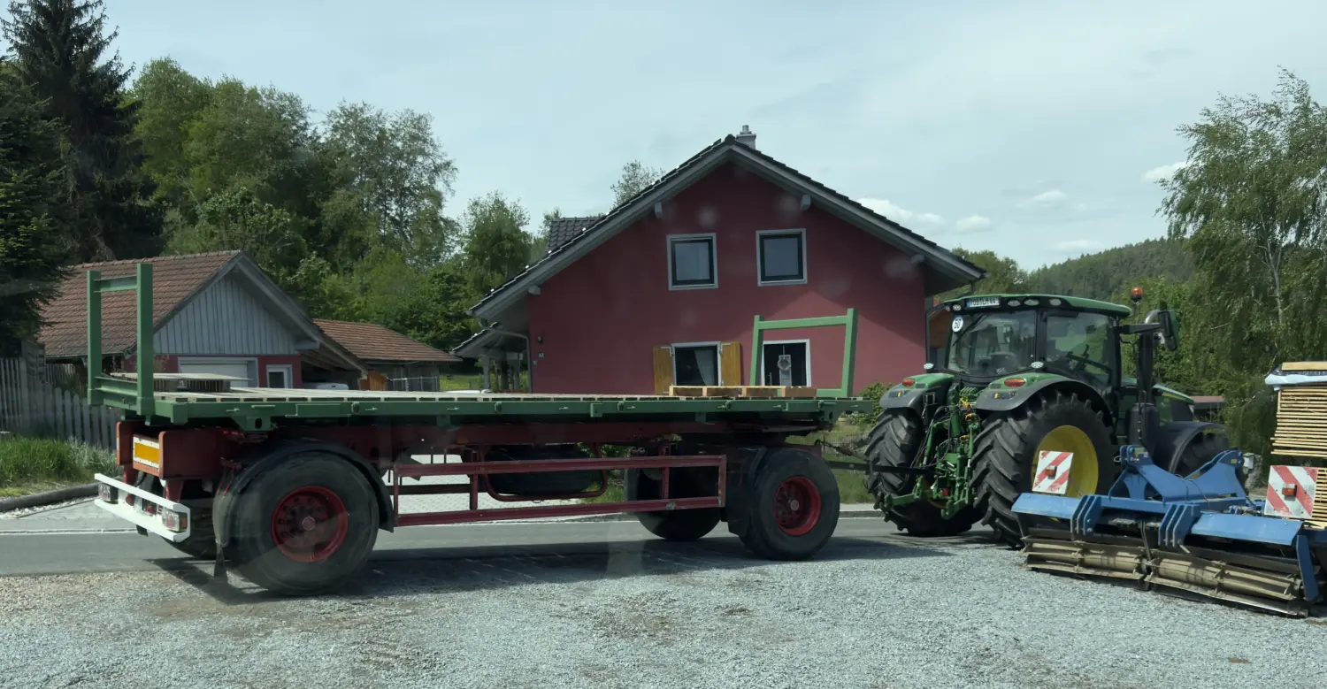 Forstarbeiten vom Lohnunternehmen Meier